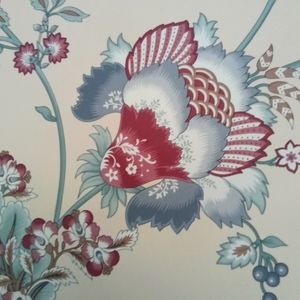 2 double rolls of beautiful Maxwell French wallpaper